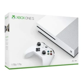 Microsoft Xbox One S Console 1Tb White ( Filled With Games )