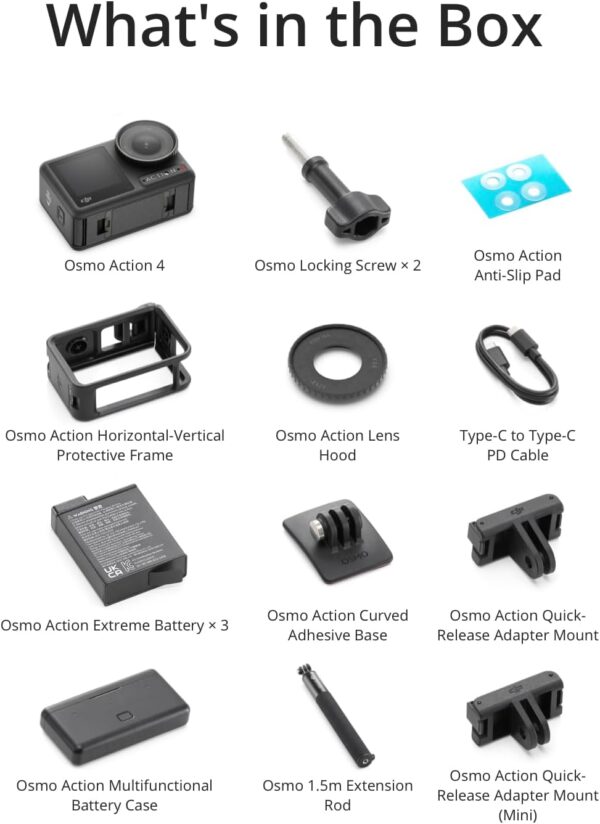 DJI Osmo Action 4 Adventure Combo - Image 3