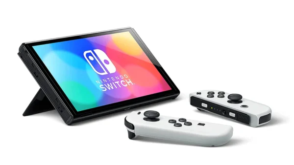 Nintendo Switch (OLED Model) - White - Image 4