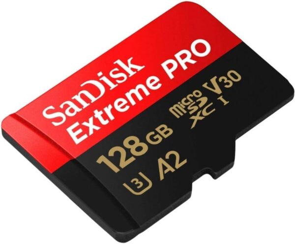 Sandisk Micro SDXC 128GB Extreme Pro Memory Card - Image 2