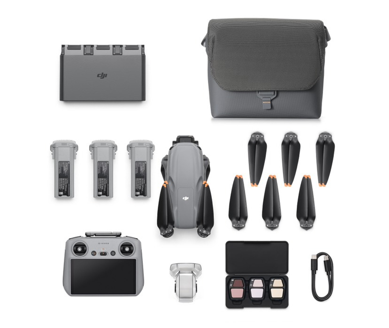 DJI Air 3S Fly More Combo (RC 2 Screen Remote Controller)