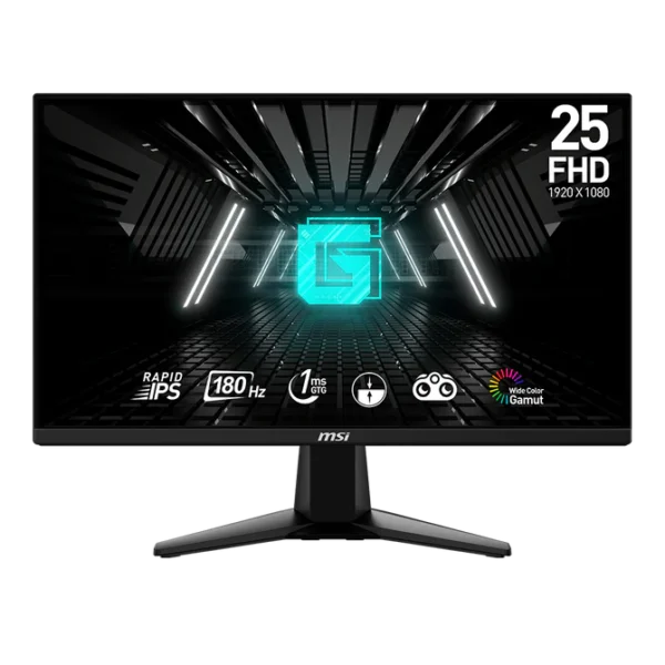 MSI Optix G255F 24.5″ FHD Rapid IPS 180Hz Esports Gaming Monitor