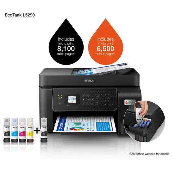 Epson EcoTank L5290 All-in-One with ADF & Fax - Image 3
