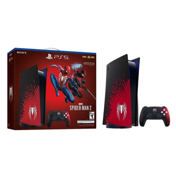 PlayStation 5 Console Marvel’s SpiderMan 2 Limited Edition Bundle - Image 3