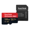 Sandisk Micro SDXC 128GB Extreme Pro Memory Card