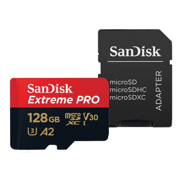 Sandisk Micro SDXC 128GB Extreme Pro Memory Card