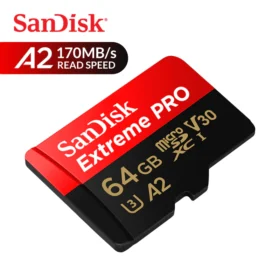 SanDisk Extreme Pro 64GB SD Card MicroSDHC UHS-I