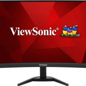 ViewSonic VX2468-PC-MHD 165Hz 24 Inch Full HD 1080p 1ms Curved Gaming Monitor – New