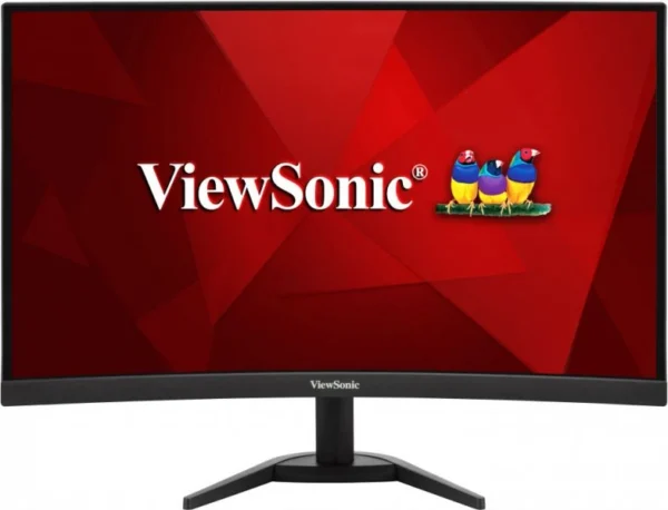 ViewSonic VX2468-PC-MHD 165Hz 24 Inch Full HD 1080p 1ms Curved Gaming Monitor – New
