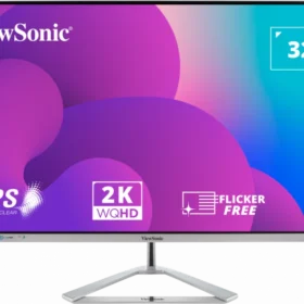 ViewSonic VX3276-2K-MHD-2 32″ IPS QHD Frameless Adaptive Sync Monitor