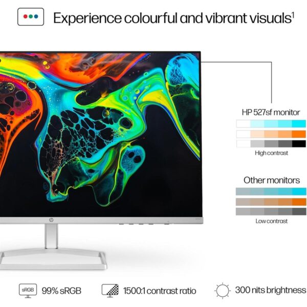 HP LED 527SF MONITOR - High Performance - Image 4