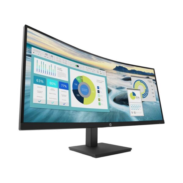 HP LED P34HC G4 WQHD USB-C CURVED MONITOR - High Performance - Image 2