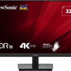 ViewSonic VA3208-4K-MHD 32" 4K UHD Monitor with Built-in Speakers 4ms 60Hz