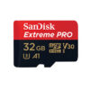 SanDisk Extreme Pro 32GB SD Card MicroSDHC UHS-I U3 V30 A1