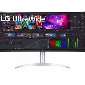 LG 40WP95C-W 40" Curved UltraWide® 5K2K Nano IPS Monitor with Thunderbolt™ 4
