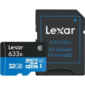 Lexar 32GB Micro SD Card with Adapter