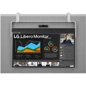 LG 27BQ70QC-S 27" WQHD IPS Monitor – 75Hz, USB-C, Detachable Webcam, HDR10