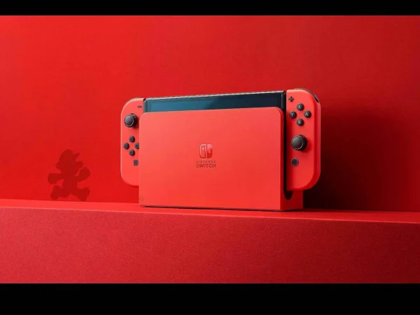 Nintendo Switch - OLED Model: Mario Red Edition - Image 5