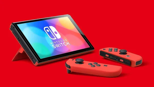 Nintendo Switch - OLED Model: Mario Red Edition - Image 3