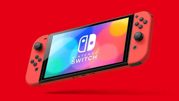 Nintendo Switch - OLED Model: Mario Red Edition - Image 4