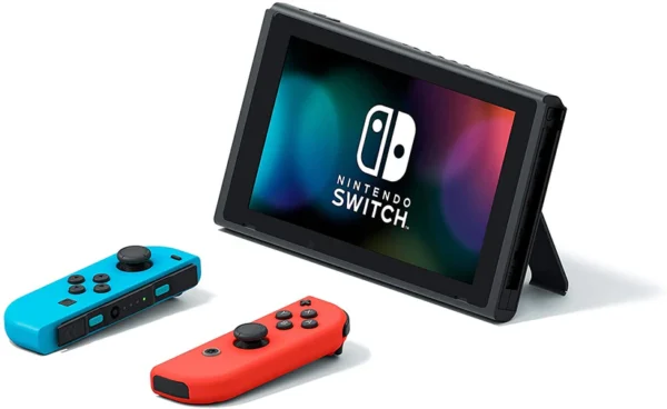 Nintendo Switch Extended Battery Version (Neon Blue and Neon Red) - Image 2