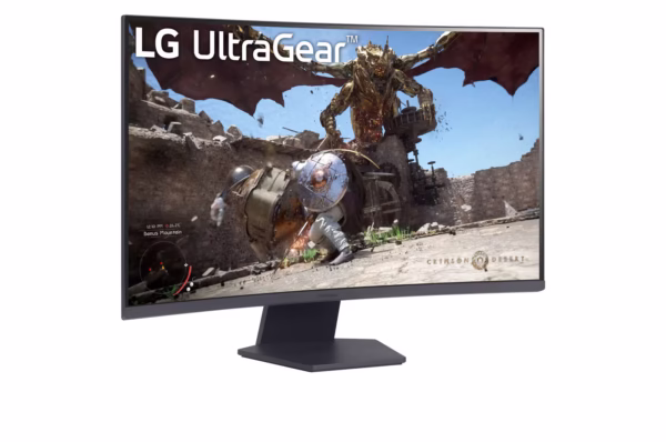 LG UltraGear 32GS60QC-B 31.5″ 1440p HDR 180Hz Curved VA Panel FreeSync Gaming Monitor - Image 3