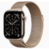 Apple Watch Series 11 Gold Titanium Case 42mm GPS+Cellular Milanese Loop