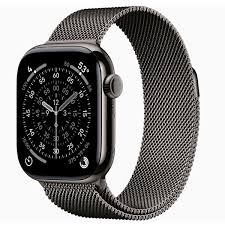 Apple Watch Series 11 Slate Titanium Case 42mm GPS+Cellular Milanese Loop