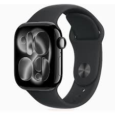 Apple Watch Series 11 Jet Black Aluminium Case 46mm GPS Sport Band