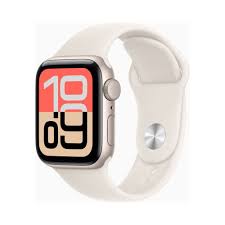 Apple Watch SE 3 starlight Aluminium Case 40mm GPS Sport Band