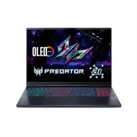 Acer Predator Helios Neo 16S AI PHN16S-71-97CK Gaming Laptop Intel Core Ultra 9 275HX 16GB DDR5 1TB SSD NVIDIA RTX 5070 8GB Graphics 16" WQXGA OLED 240Hz Windows 11 Home Black