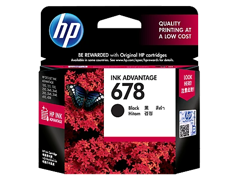 HP CARTRIDGE 678 BLACK