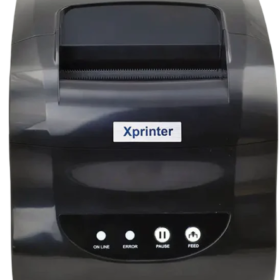 Speed-x Sp-650ul 3 Inch Thermal Receipt And Label Printer With Usb+lan Interfac,127mm/s Printing Speed Black Colour