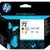 HP PRINTHEAD 72 MATTE BLACK & YELLOW