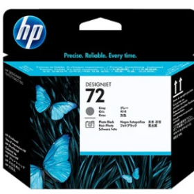 HP PRINTHEAD 72 GRAY & PHOTO BLACK