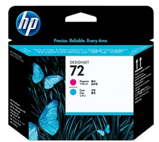 HP PRINTHEAD 72 CYAN & MAGENTA