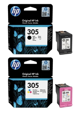 HP 305 Color Ink Cartridge Set