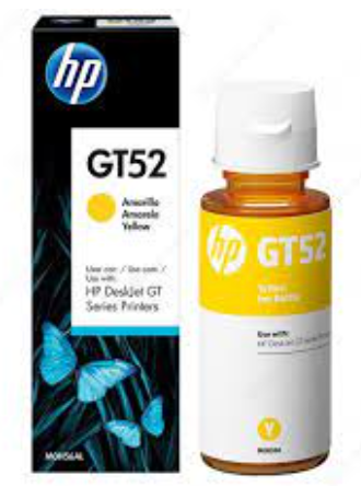 HP GT52 Yellow Ink Bottle