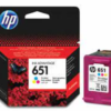 HP Cartridge 651 Tri-color