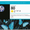 HP CARTRIDGE 80 YELLOW
