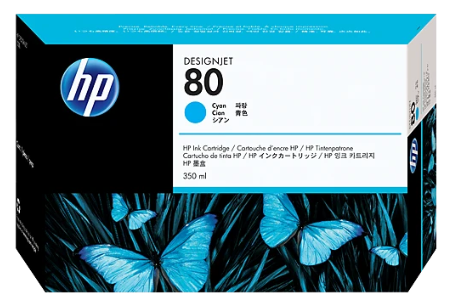 HP CARTRIDGE 80 CYAN